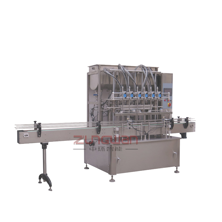 ZHK-6全自動(dòng)六頭氣缸顆粒醬灌裝機(jī)
