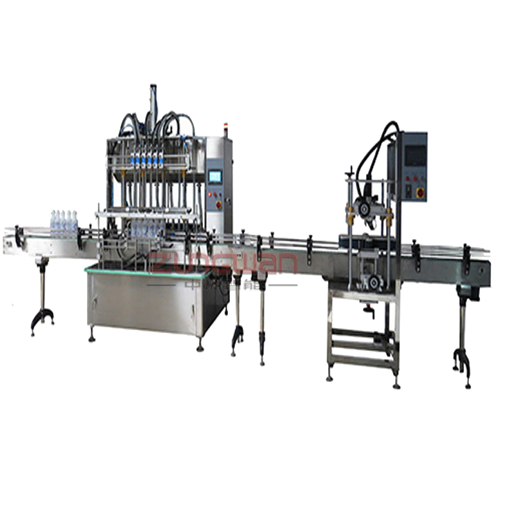 ZHS-8全自動日用品膏液兩用活塞灌裝生產(chǎn)線