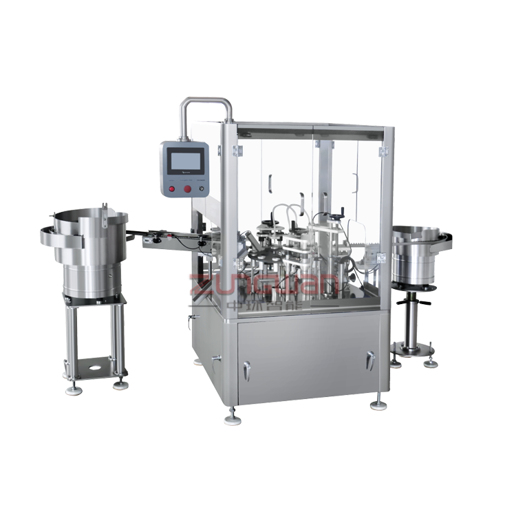 ZHJM-40全自動睫毛膏灌裝上刷旋蓋機(jī)