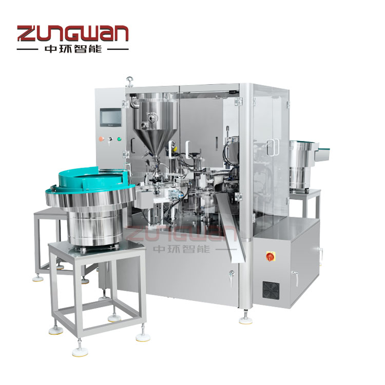 價(jià)格便宜的全自動(dòng)多功能唇彩乳液灌裝旋蓋機(jī)包裝生產(chǎn)線