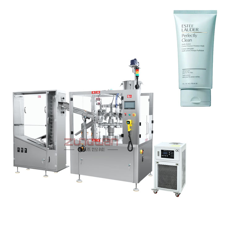 膏霜軟管灌裝機(jī)研發(fā)商，潔面霜內(nèi)加熱封尾機(jī)，供應(yīng)品牌灌裝封尾機(jī)