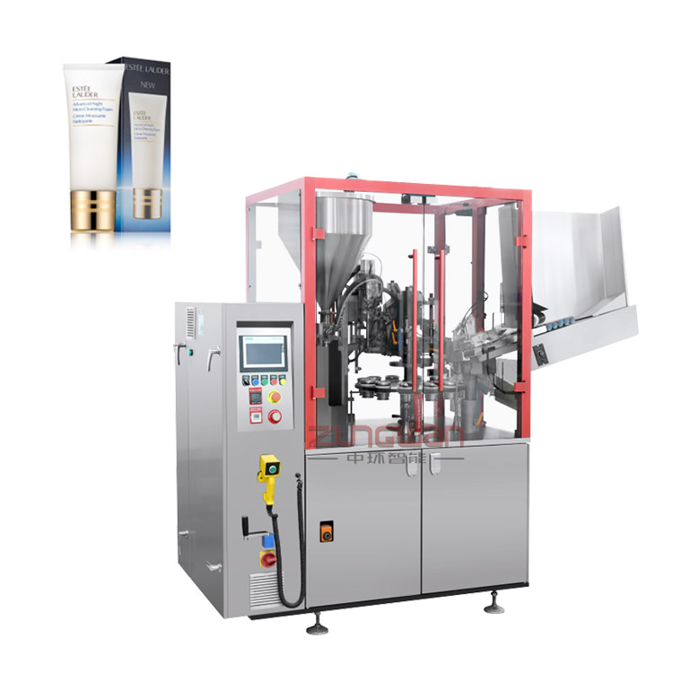 價(jià)格便宜新型軟管定量灌裝機(jī)，潔面乳灌裝封尾機(jī)廠家