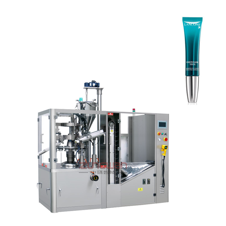 信賴(lài)推薦修顏乳定量灌裝封尾機(jī)，福建省維生素e乳軟管包裝生產(chǎn)線(xiàn)