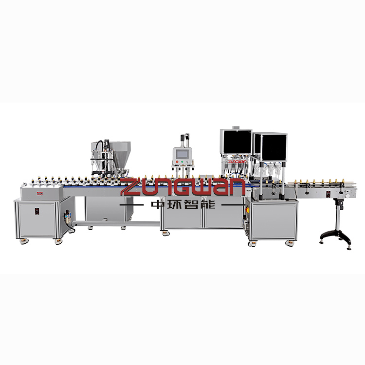 寧波水乳伺服定量灌裝機(jī)，實(shí)惠全自動灌裝旋蓋一體機(jī)