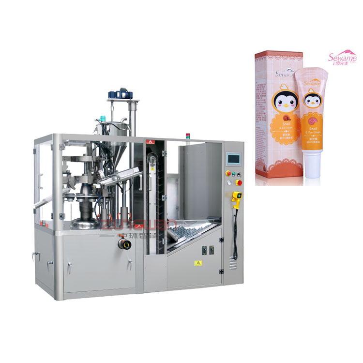 紹興金屬管灌裝封尾機(jī)，塑料復(fù)合軟管定量充填封口機(jī)