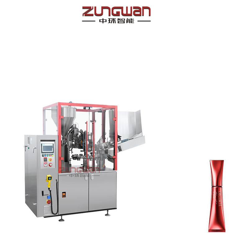 上海灌裝封尾機(jī)，價(jià)格優(yōu)惠中環(huán)封尾機(jī)，男士面霜軟管灌裝機(jī)