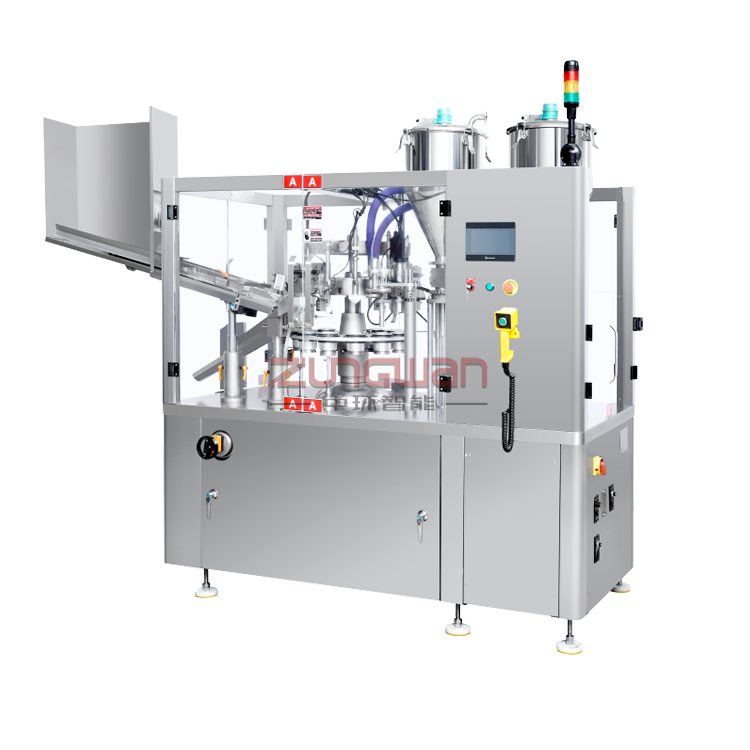 膏體灌裝封尾機功能介紹